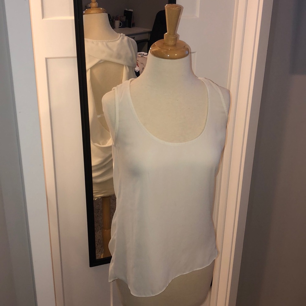 Fora Silk Tank Top
